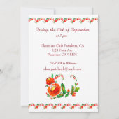 Oekraïense partij Petrykivsky art Kaart (Achterkant)