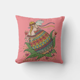 Oekraïense Pasen Ei Engel Pysanka Folk Art Kussen