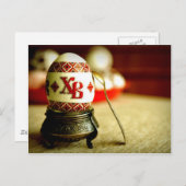 Oekraïense Pasen Feestdagenkaart (Voorkant / Achterkant)