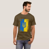 Oekraïense patriot t-shirt (Voorkant volledig)