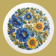 Oekraïense Petrykivka-bloemen Folk Art Keramische
