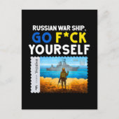  Oekraïense postzegel Flag Pride Briefkaart (Voorkant)