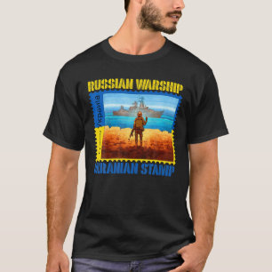 Oekraïense postzegel Flag Pride T-shirt