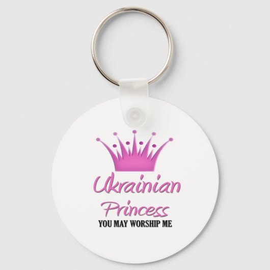 Oekraïense prinses sleutelhanger (Voorkant)