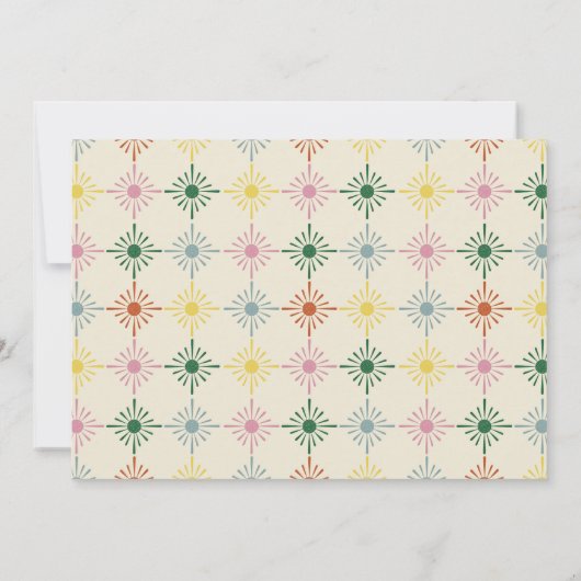 Oekraïense Pysanky Eieren Custom Foto Pasen Kaart (Achterkant)