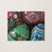 Oekraïense pysanky - eitjes legpuzzel (Horizontaal)