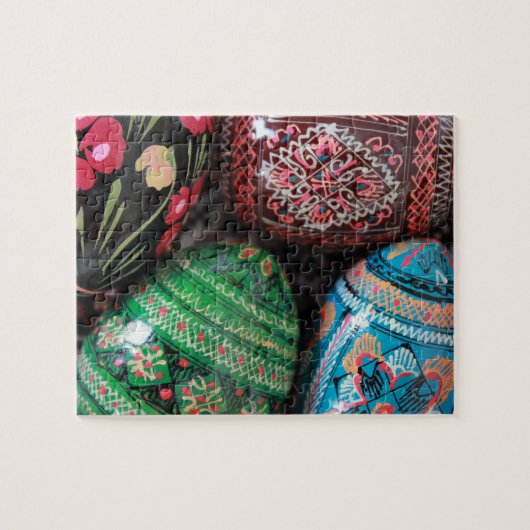 Oekraïense pysanky - eitjes legpuzzel (Horizontaal)