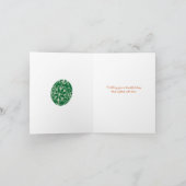 Oekraïense Pysanky Versierde Eieren Gelukkig Pasen Kaart (Binnen)