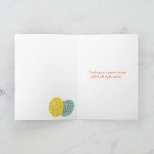 Oekraïense Pysanky Versierde Eieren Gelukkig Pasen Kaart (Binnen)