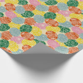 Oekraïense Pysanky Versierde Paaseieren Patroon Cadeaupapier (Hoek)