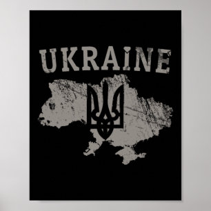 Oekraïense shirt Zelensky Oekraïense Tryzub patrio Poster