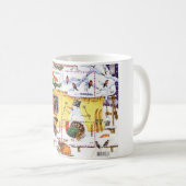 Oekraïense Snowman en kinderen Koffiemok (Voorkant rechts)