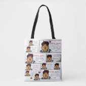 Oekraïense spreekwoords Woman Oekraïne Tote Bag (Voorkant)