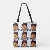 Oekraïense spreekwoords Woman Oekraïne Tote Bag (Achterkant)