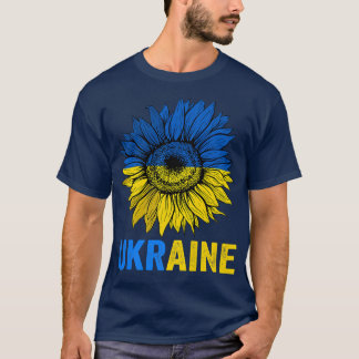 Oekraïense steun voor de Oekraïense vlag - Zonneb T-shirt