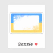 Oekraïense sticker planner plakboek (Vel)