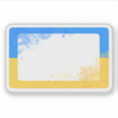 Oekraïense sticker planner plakboek (Voorkant)