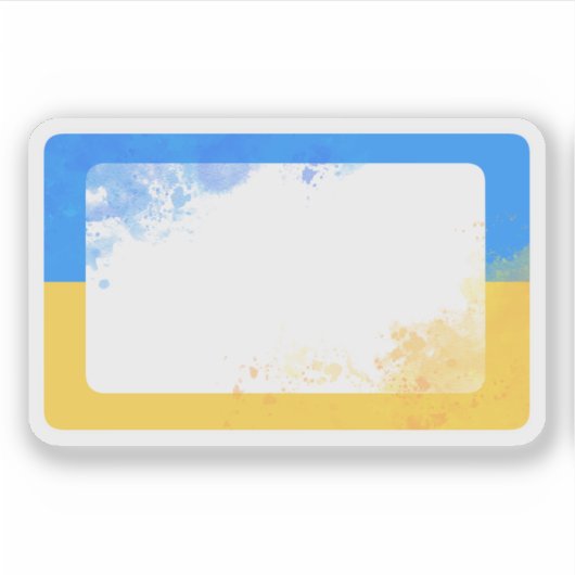 Oekraïense sticker planner plakboek (Voorkant)