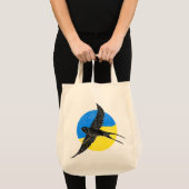 Oekraïense stijlontwerp met Swallowtail Tote Bag (Voorkant (product))
