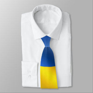 Oekraïense Stropdas steun vrijheid Oekraïense vlag