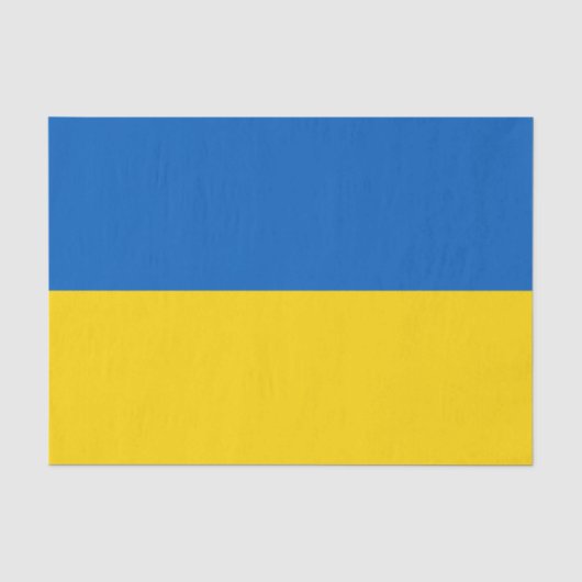 Oekraïense tissuepapier, Oekraïense Vlag tissuepap Tissuepapier (Voorkant)