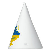 Oekraïense typografie en tarweoor onder Oekraïense Feesthoedjes (Rechts)