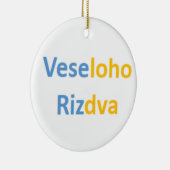 Oekraïense veseloho rizdva keramisch ornament (Rechts)