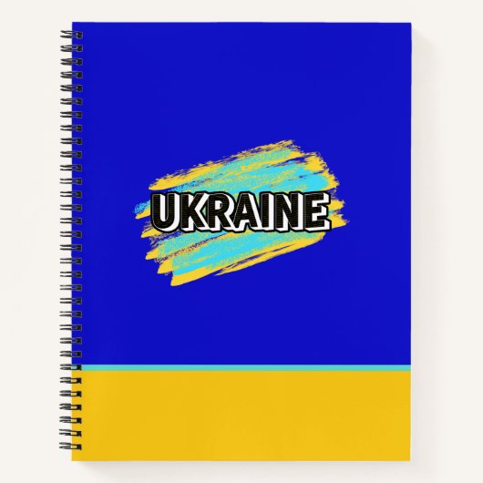 Oekraïense vibes notitieboek (Voorkant)