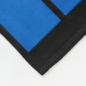 Oekraïense vlag 3 fleece deken (Hoek)