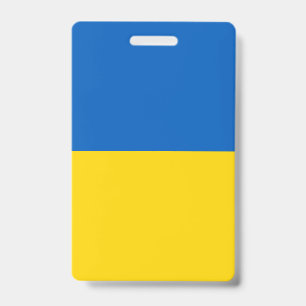 Oekraïense vlag badge