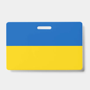 Oekraïense vlag badge