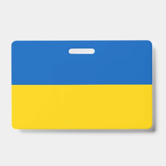 Oekraïense vlag badge (Voorkant)