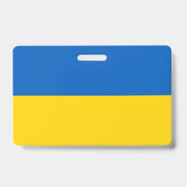 Oekraïense vlag badge