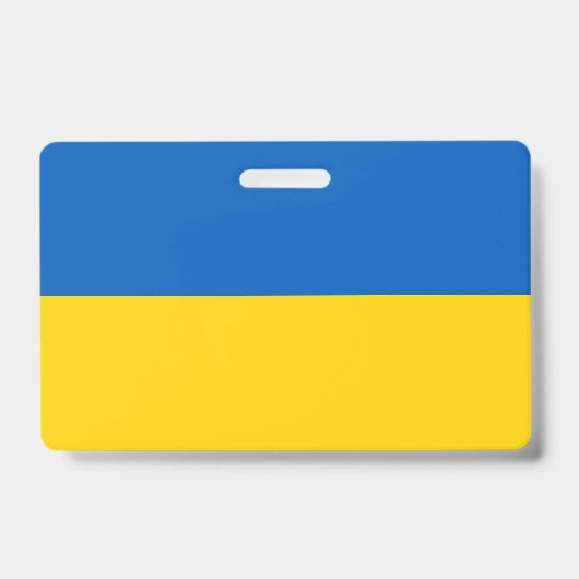 Oekraïense vlag badge (Voorzijde)