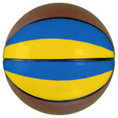 Oekraïense vlag basketbal (Voorkant)