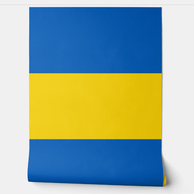 Oekraïense vlag behang (Afrollen)