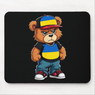 Oekraïense Vlag Beren Oekraïne Hip Hop Muismat