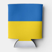 Oekraïense vlag blikjeskoeler (Voorkant)