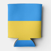 Oekraïense vlag blikjeskoeler (Voorkant)