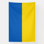 Oekraïense vlag. Buiten Spandoek (Verticaal)