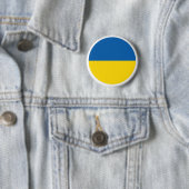 Oekraïense vlag Button (In situ)