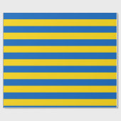 Oekraïense vlag cadeaupapier (Vlak)