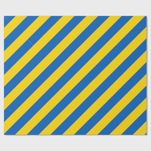 Oekraïense vlag cadeaupapier (Vlak)