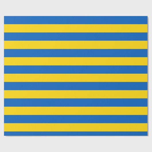 Oekraïense vlag cadeaupapier (Vlak)
