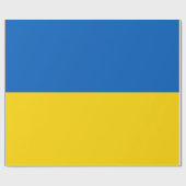 Oekraïense vlag cadeaupapier (Vlak)