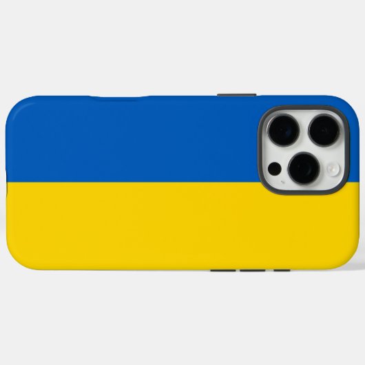 Oekraïense vlag Case-Mate iPhone case (Achterkant (horizontaal))