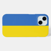oekraïense vlag Case-Mate iPhone case (Achterkant (horizontaal))