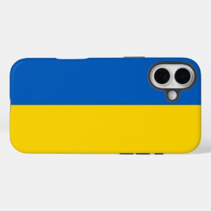 Oekraïense vlag iPhone 16 plus hoesje