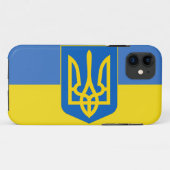 Oekraïense vlag Case-Mate iPhone case (Achterkant (horizontaal))