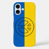 Oekraïense vlag Case-Mate iPhone case (Achterkant)